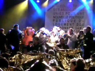 Nuit solidaire du logement des assos unies à Paris 2009