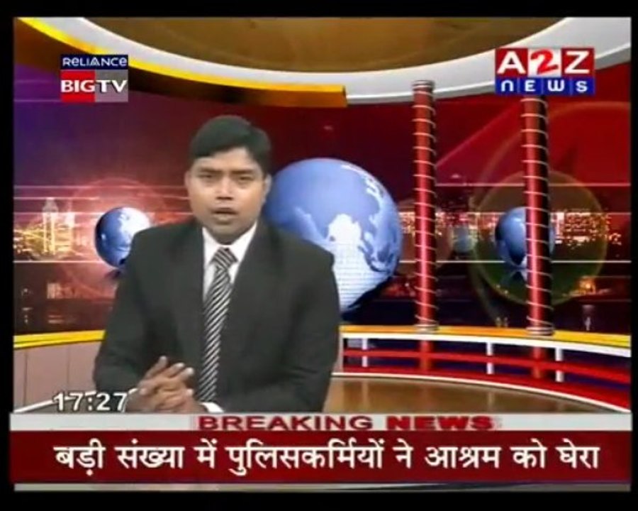 Police's brutal attack on Ashram [27-Nov-2009]