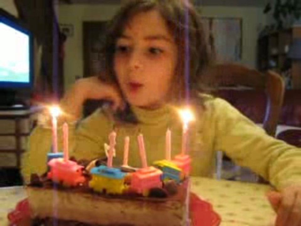 Anniversaire d'Ornella ... 7 Ans et pas toutes ses dents