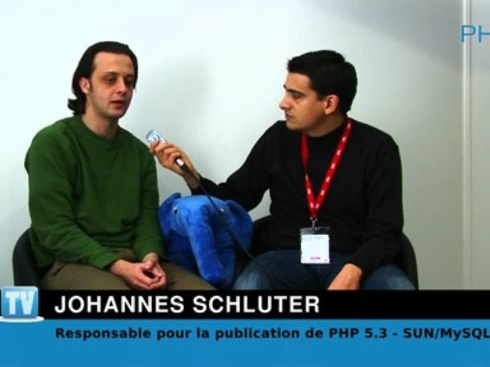 ITW de Johannes Schluter, PHPGROUP (PHP 5.3 / MySQL) - PHPTV