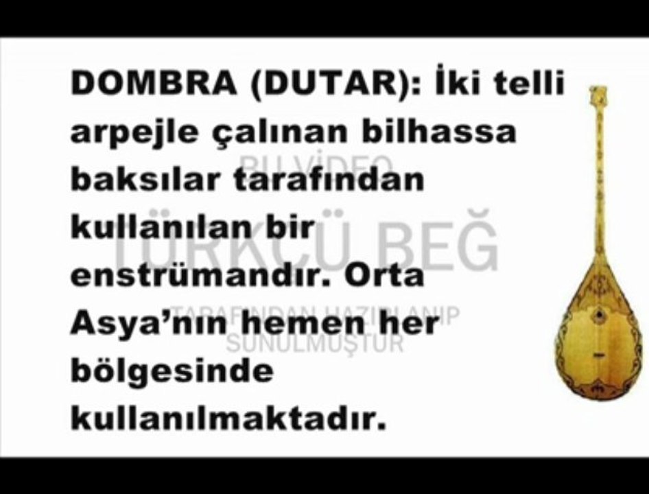 Dombra Nedir? Nogay Halk Türküsü Sözleri [HQ]