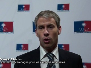 Conseil National : itw de Franck Riester