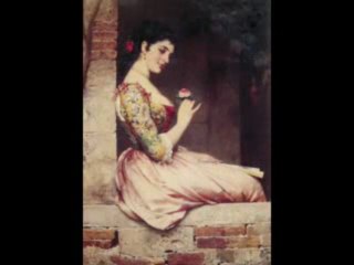 La rose la bouteille et poignée de main.