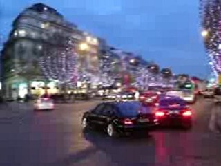 Champs Elysées-Illuminations de Noël