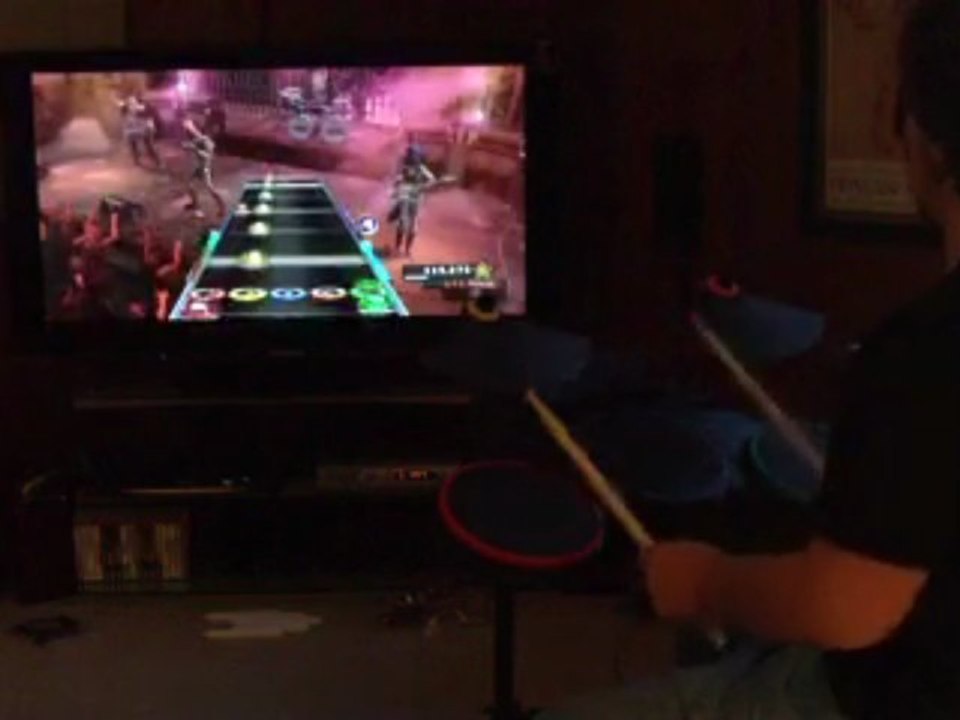 My first performance on Guitar Hero 5