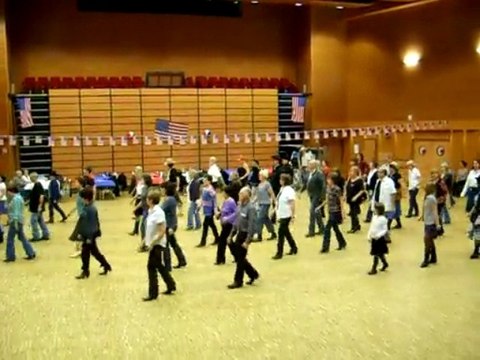Soirée danse country music Luisant le 27 nov 2009