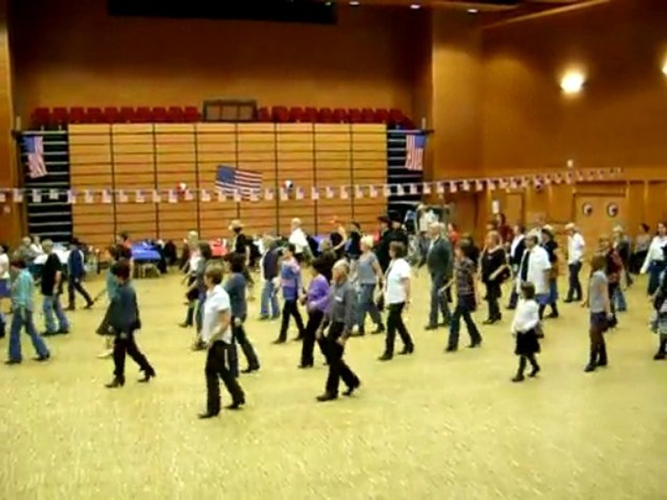 Soirée danse country music Luisant le 27 nov 2009