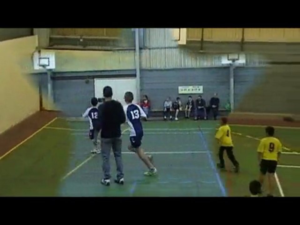 Handball club Quimperlé (moins de 13 gars) contre Riantec