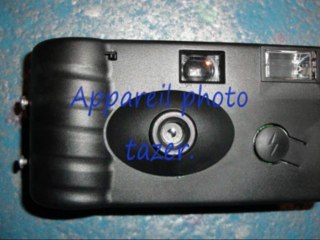 Appareil photo tazer