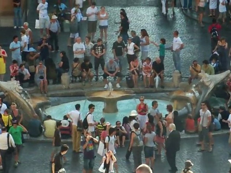 Schody Hiszpańskie Rzym VII 2009