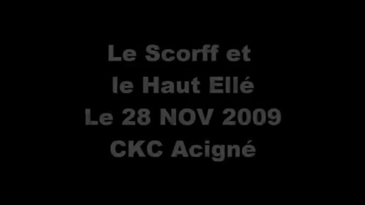 Kayak sur le Scorff et le Haut Ellé le 28 novembre 2009