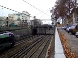 2 BB 27000 Fret 3  trains TGV  8 trains TER à Lyon le 28/11/09