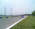 Kart Biland 250 4T pointe en bout de ligne droite 130km/h 2