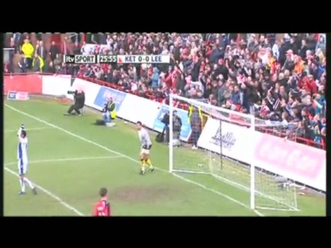 2009_11_29 KETTERING V LUFC FIRST HALF HIGHLIGHTS
