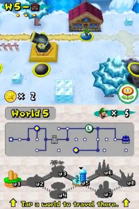 DS New Super Mario Bros in 25:00.75 by terrotim Part 1