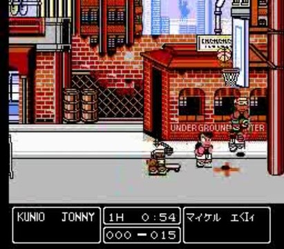 Nekketsu! Street Basket - Ganbare Dunk Heroes (NES)