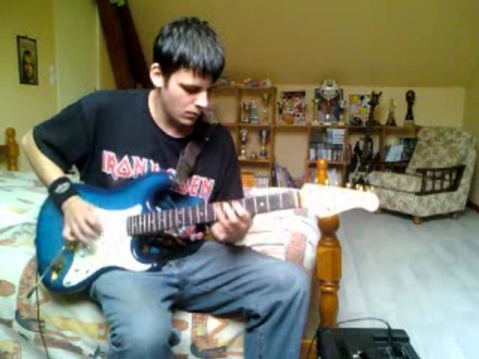 cowboys from hell (pantera) a la guitare