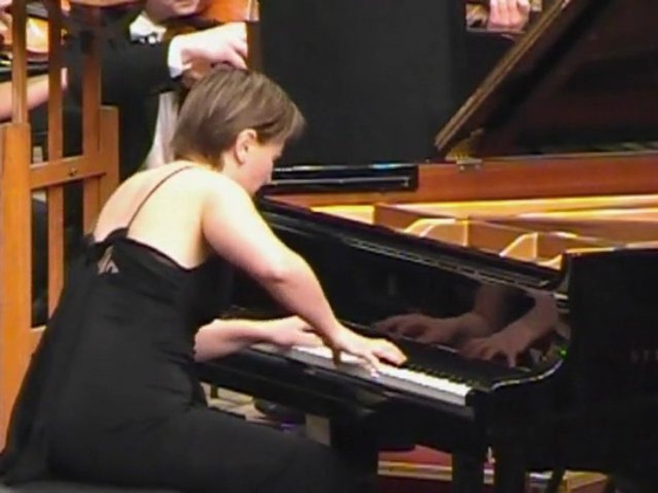 Brahms piano concerto n°1 mouvement 1 (1/2). Inga Kazantseva