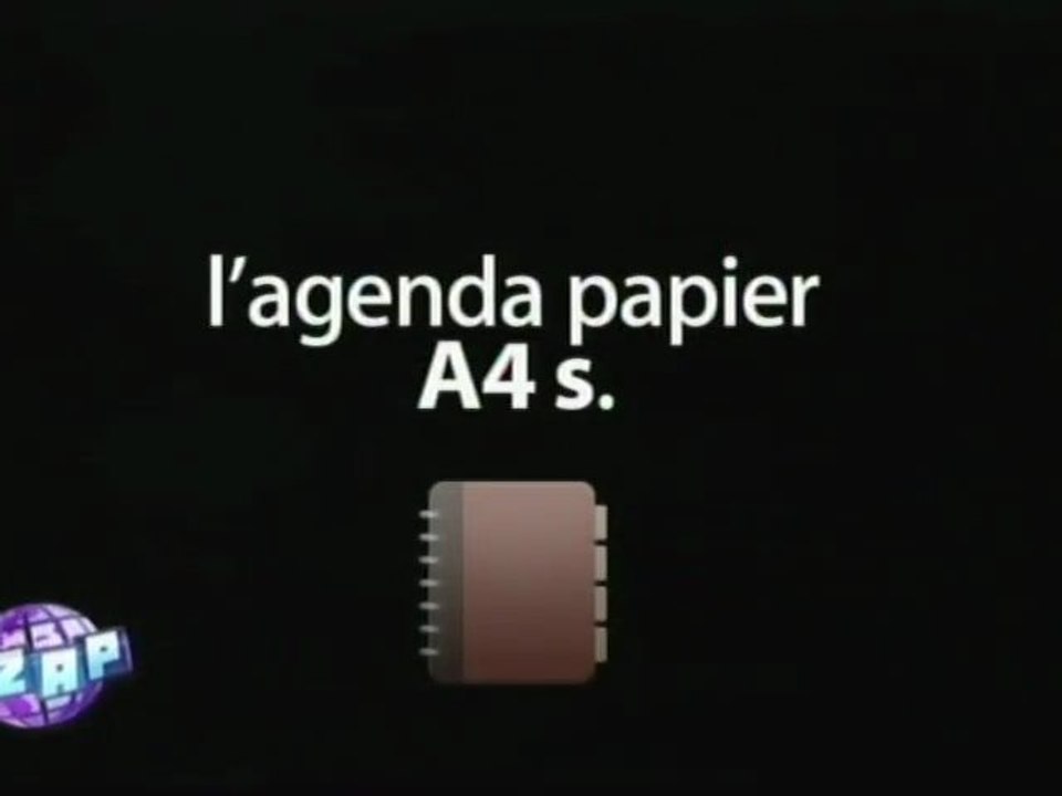 L'Agenda Papier A4s vu dans AZAP