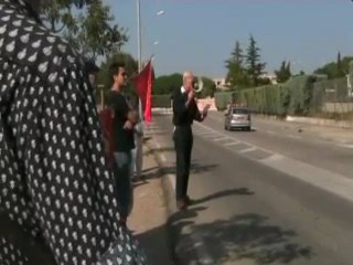 manifestation de la ligue du midi à Nîmes