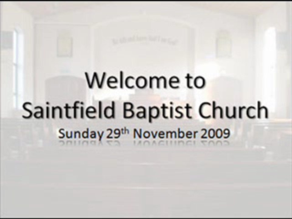 291109 - gospel service part 2