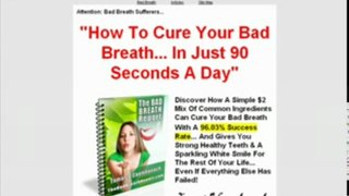 Natural Cure for Bad Breath At Home