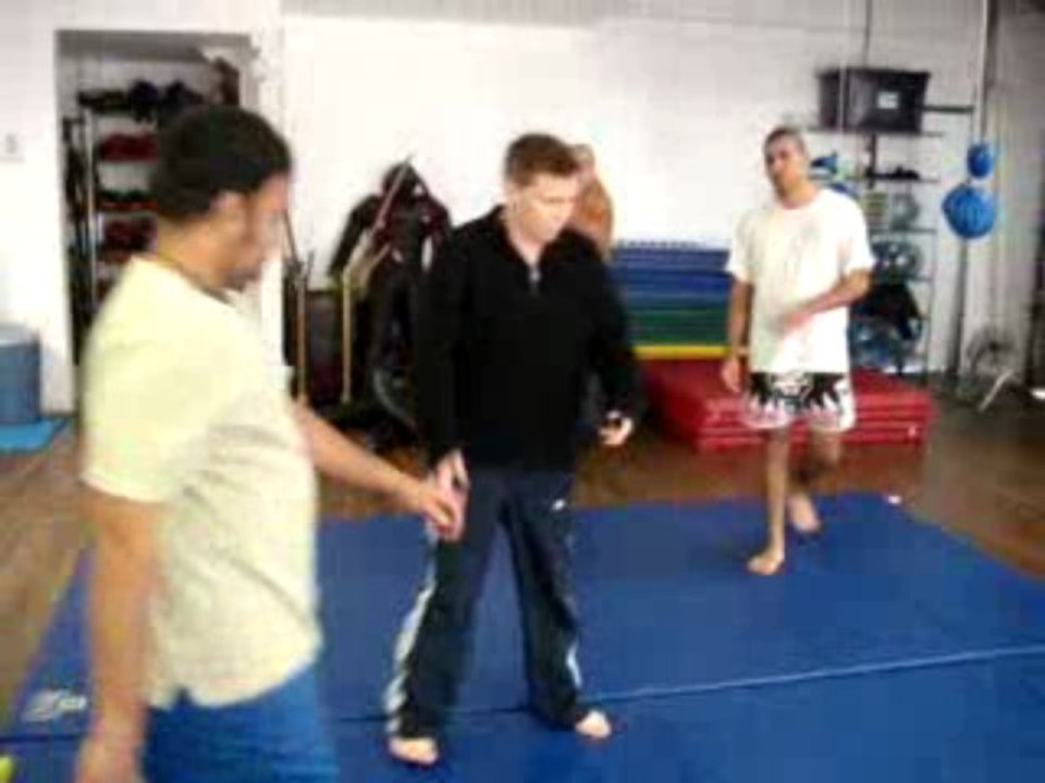 Old Style Muay Thai: Donnie B. Defense Against a  Haymaker