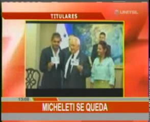 Unitel - Telepaís: Títulos del viernes 4-dic-09