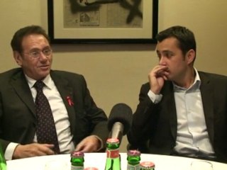 Pr Jean-Claude Chermann et Olivier Galzi