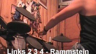Links 2 3 4 - Rammstein (Drumcover)