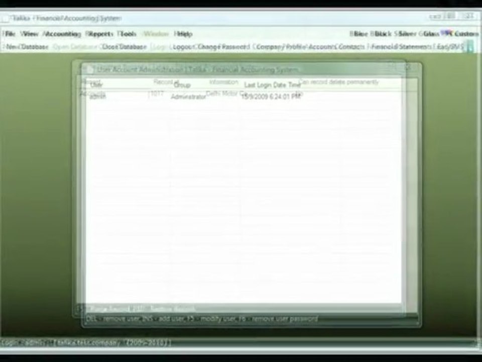 Talika.green - Financial Accounting Software Preview