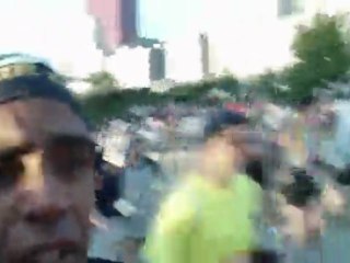 karim mosta départ du marathon de Chicago 2009