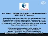 Les offres d'emploi en Haute-Garonne