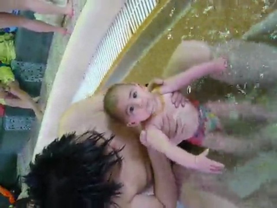 Celestin dans la picine