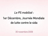 Le PS mobilisé contre le sida
