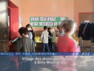 Fil de l'actu-village des droits de l'enfant Billy Montigny