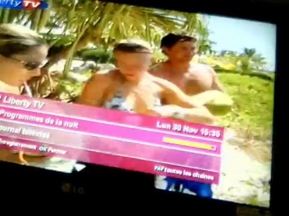 les chaines de ma télévion  fait le /30/11/2009