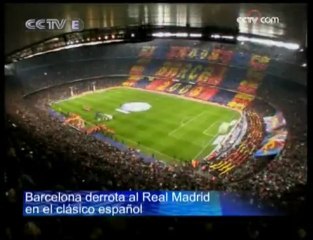 Barcelona derrota al Real Madrid en el clásico español