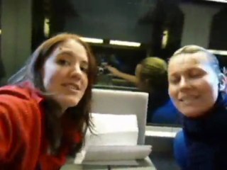 PDA by Ludi & Vivi (in the train for the BSB's show)