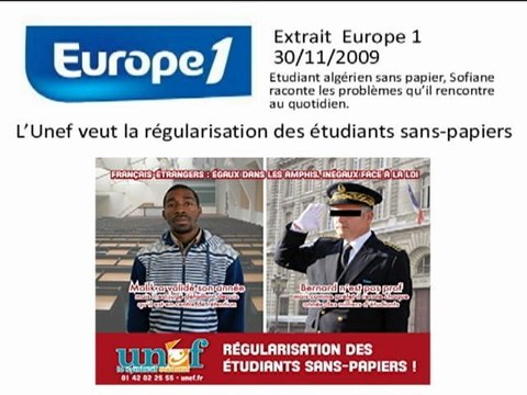 Le témoignage de Sofiane, étudiant sans-papiers