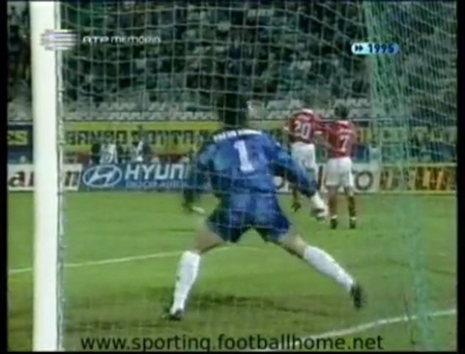 Sporting - 2 Benfica - 0 de 1995/1996
