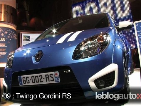 Brève 25/11/09 : Renault Twingo Gordini RS