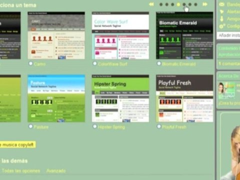 PROMOCION MUSICOS - MUSICACOPYLEFT.ES - CONFIGURAR ESPACIO