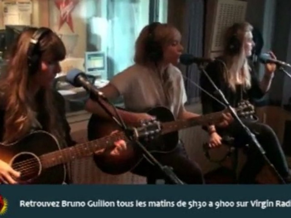 Les Plastiscines Barcelona en live Virgin Radio