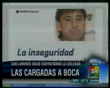 Cargadas a Boca Jrs.