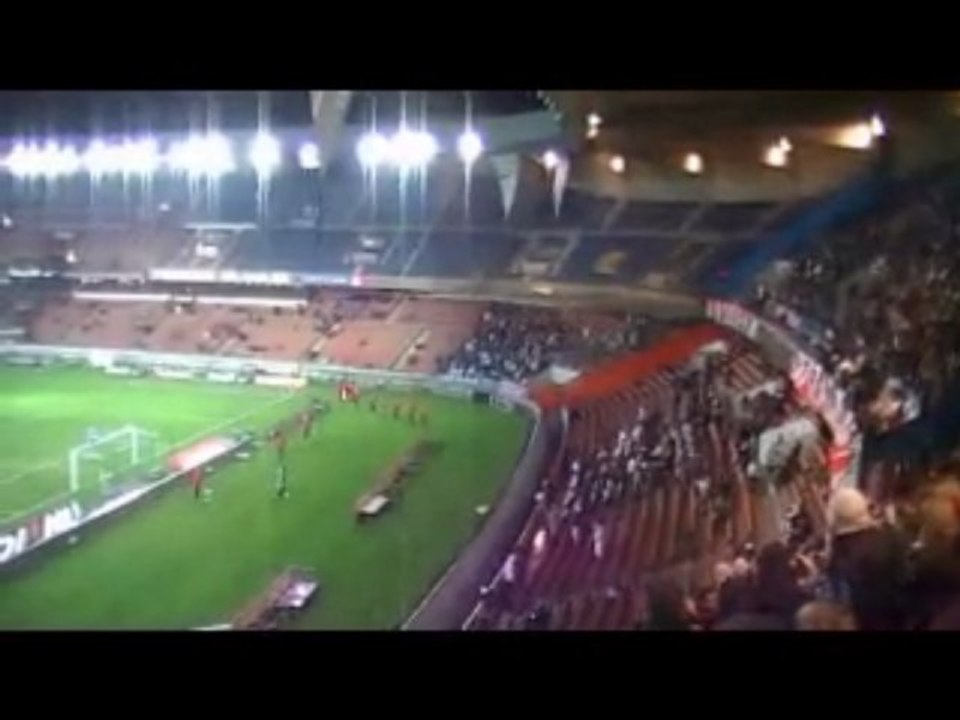 PSG-Auxerre 28.11.09 Arrivée des Ultras bourguignons