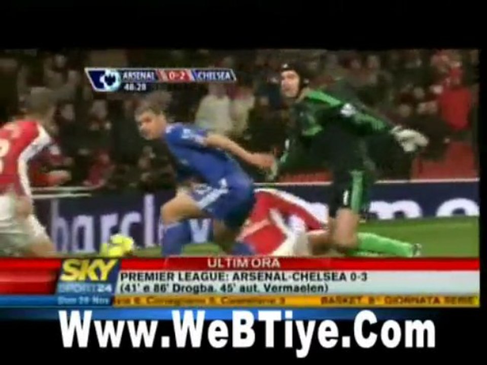 Chelsea3 Arsenal0
