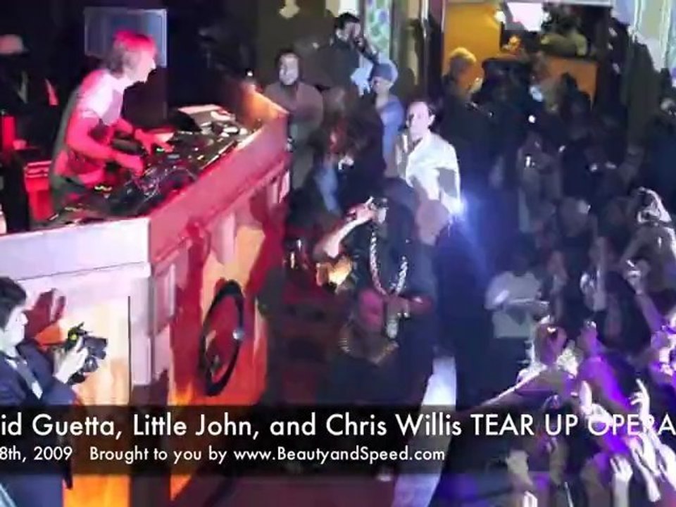 Chris Willis live with David Guetta and Lil Jon