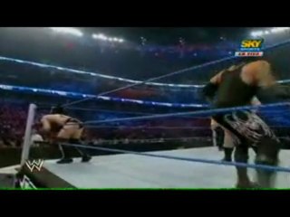 undertaker vs chris jericho vs big show