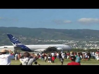 A380 Sur l'ile de la reunion